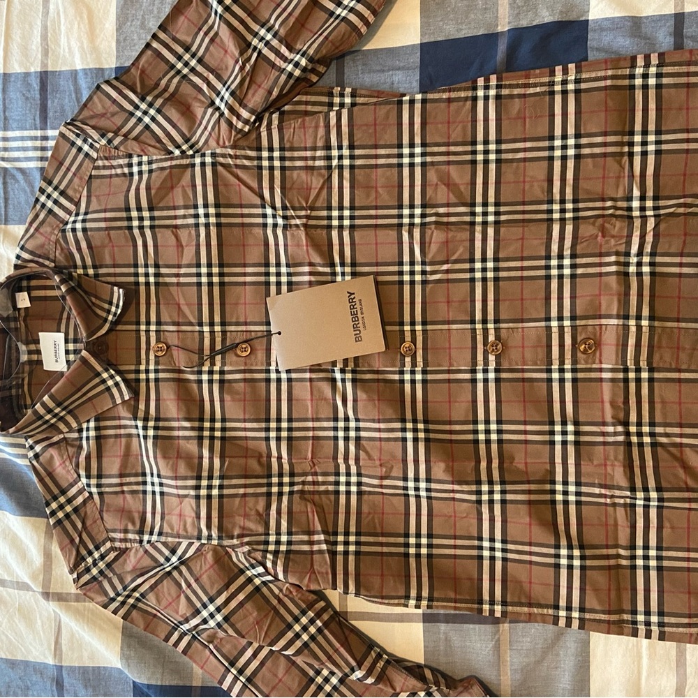 Burberry flannel